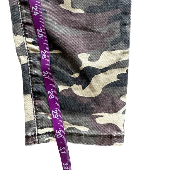 Kut from the Kloth Jeans Camo Moto Pants Womens 4 Mia Toothpick Ankle Skinny - Picture 14 of 16